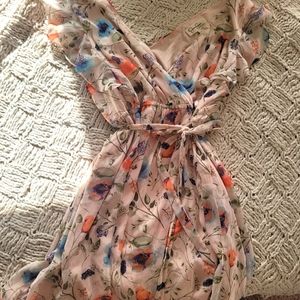 Jessica Simpson maternity floral dress